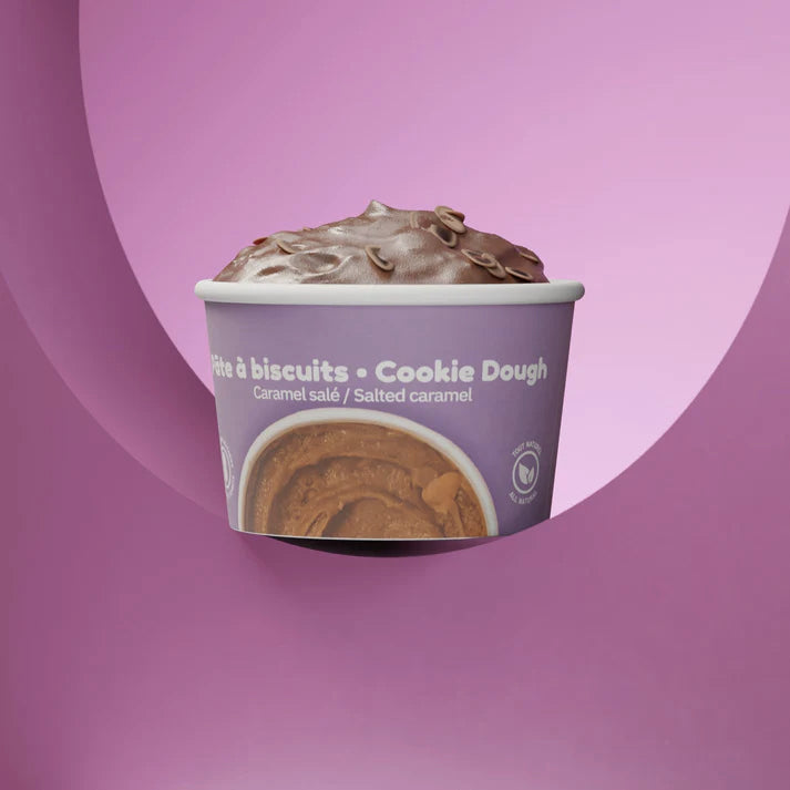 Collation protéinée, Pâte à biscuits - Caramel Salé - Juju,S Donuts